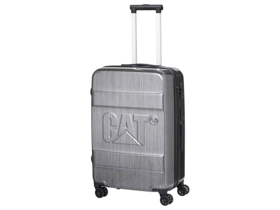 CAT cestovní kufr Cat Cargo 20\" - stříbrný"""""""