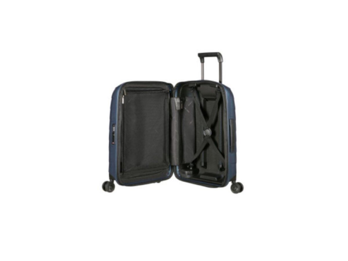Samsonite ATTRIX Spinner 55 EXP Length 35 cm Steel Blue