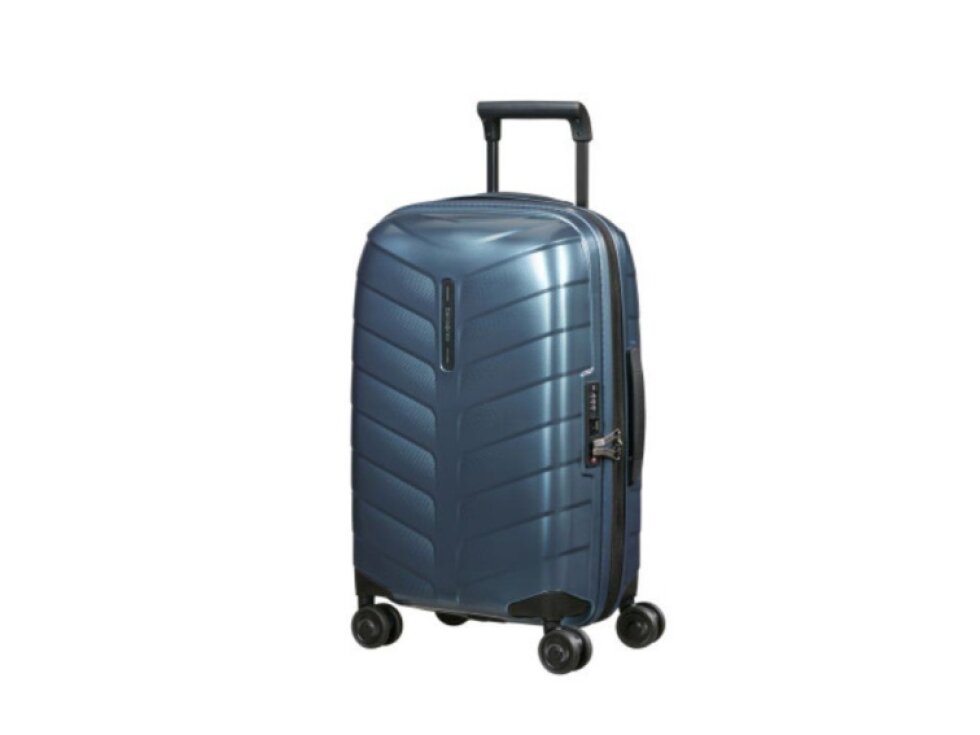 Samsonite ATTRIX Spinner 55 EXP Length 35 cm Steel Blue