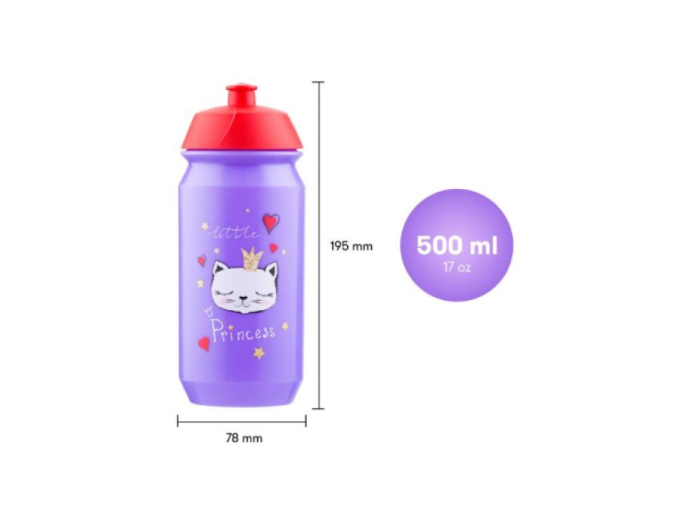 BAAGL Láhev na pití 500 ml Kočky