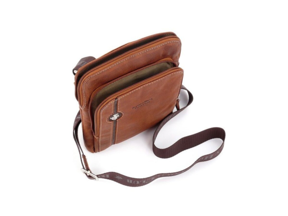 Taška crossbody kožená BHPC Explore S