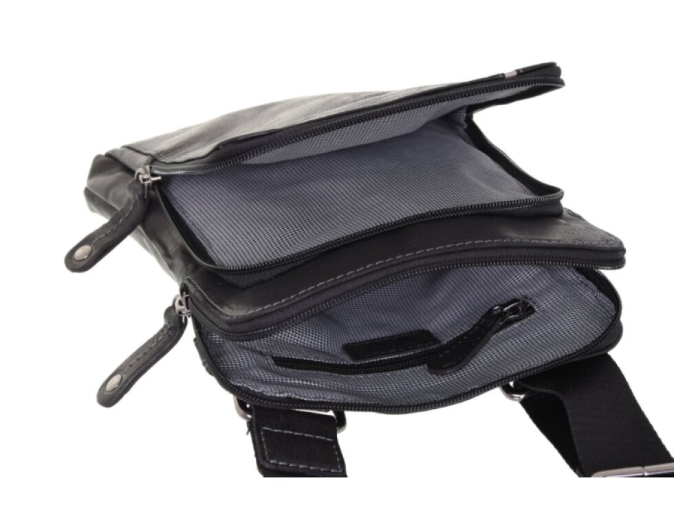 Taška crossbody kožená BHPC Explore S