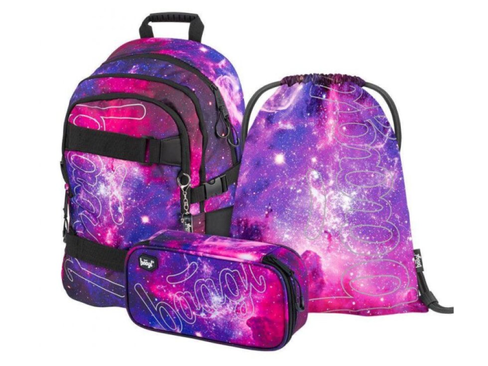 Baagl Školní set Skate Galaxy