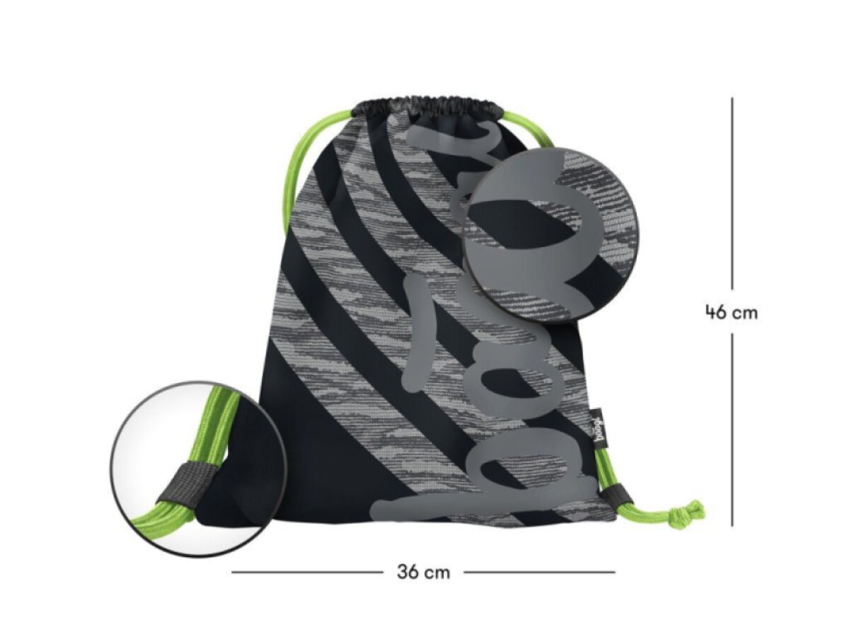 BAAGL Sáček Skate Grey