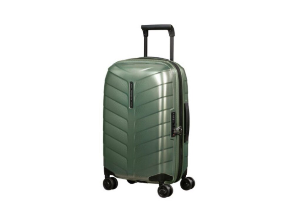 Samsonite ATTRIX Spinner 55 EXP Length 35 cm Basil Green