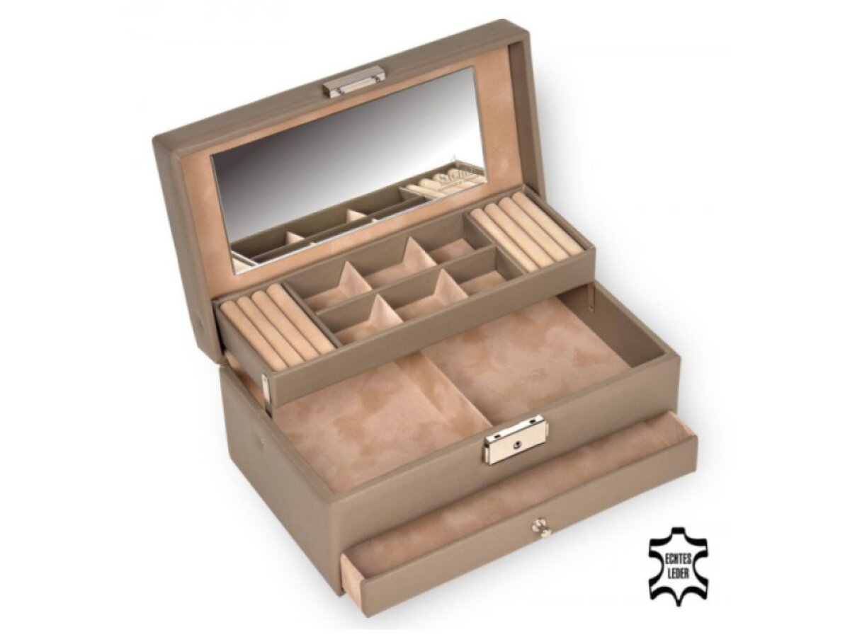 Šperkovnice Sacher Helen Nature leather