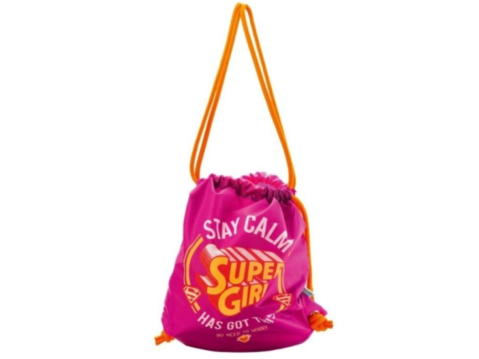 Sáček na obuv Supergirl - Stay calm