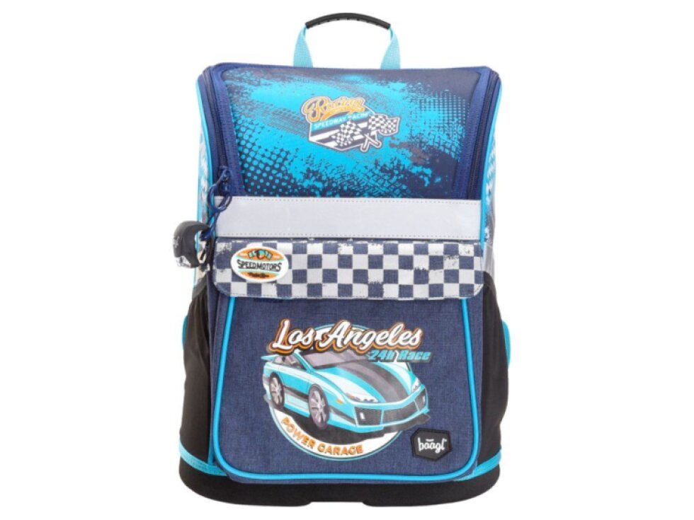 BAAGL Školní aktovka Zippy Racer