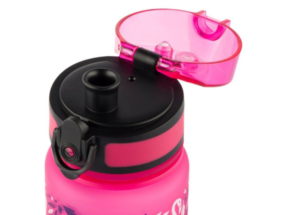BAAGL Tritanová láhev na pití 500 ml Flamingo
