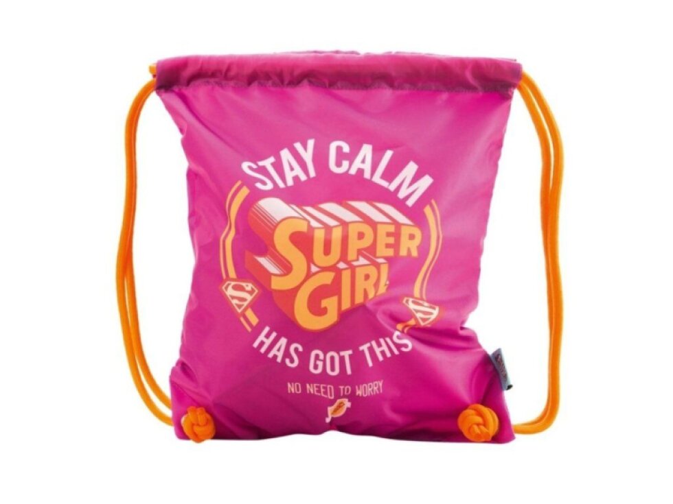 Sáček na obuv Supergirl - Stay calm