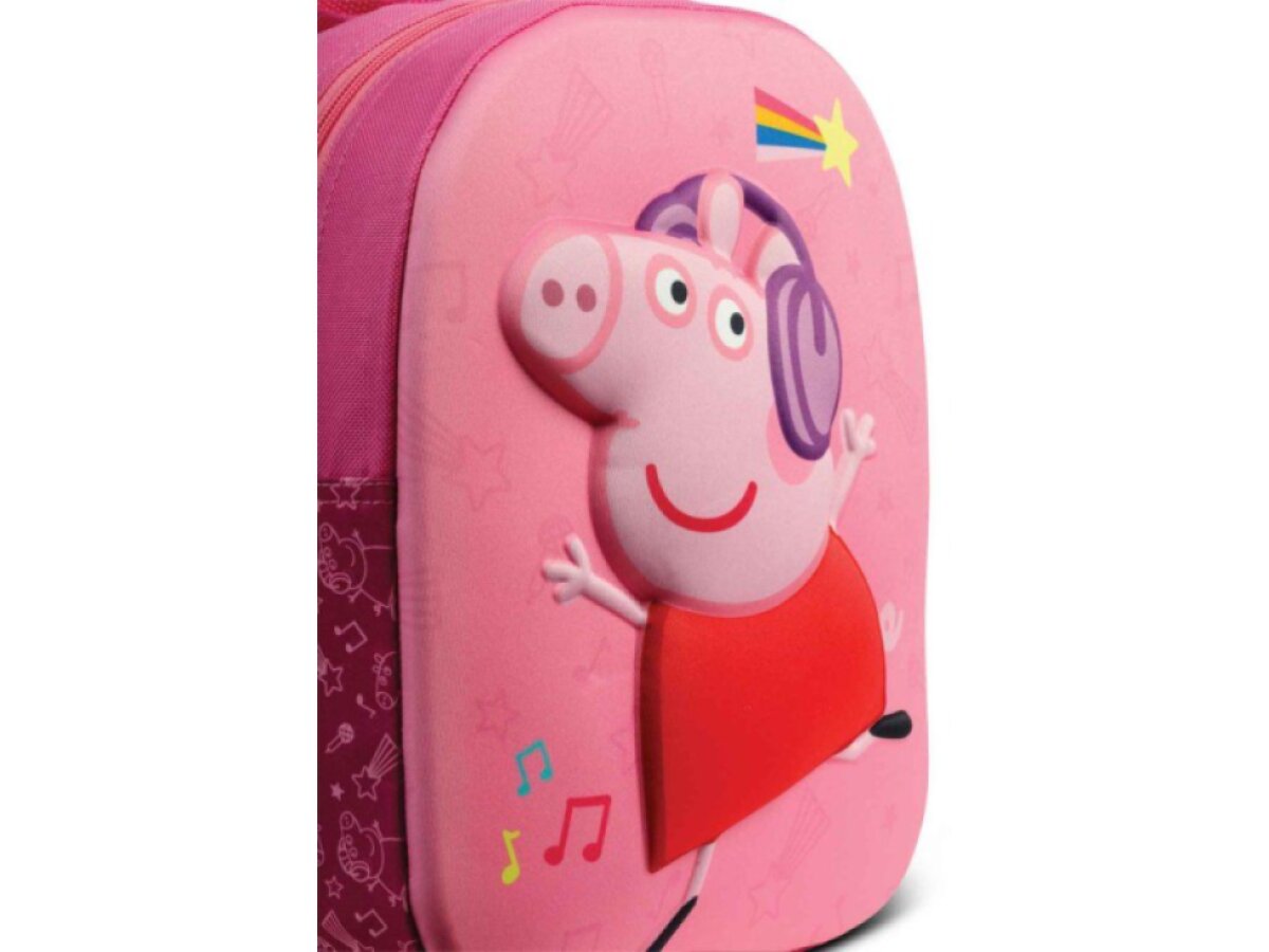 Dětský batůžek Prasátko Peppa 3D