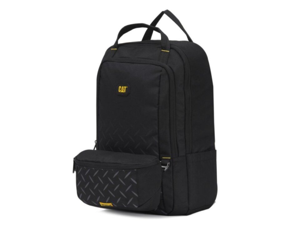 CAT 2v1 batoh s ledvinkou Cargo Voyager - černý