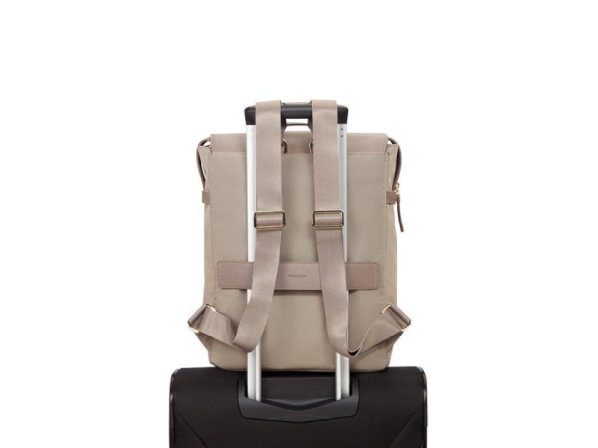 Samsonite ZALIA RECTANGULAR BACKPACK Beige