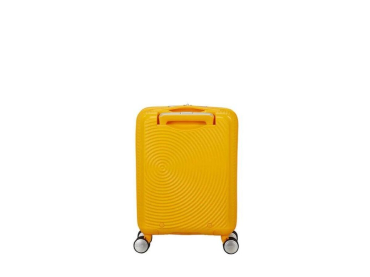 American Tourister SOUNDBOX MINI SPINNER 47 Golden Yellow