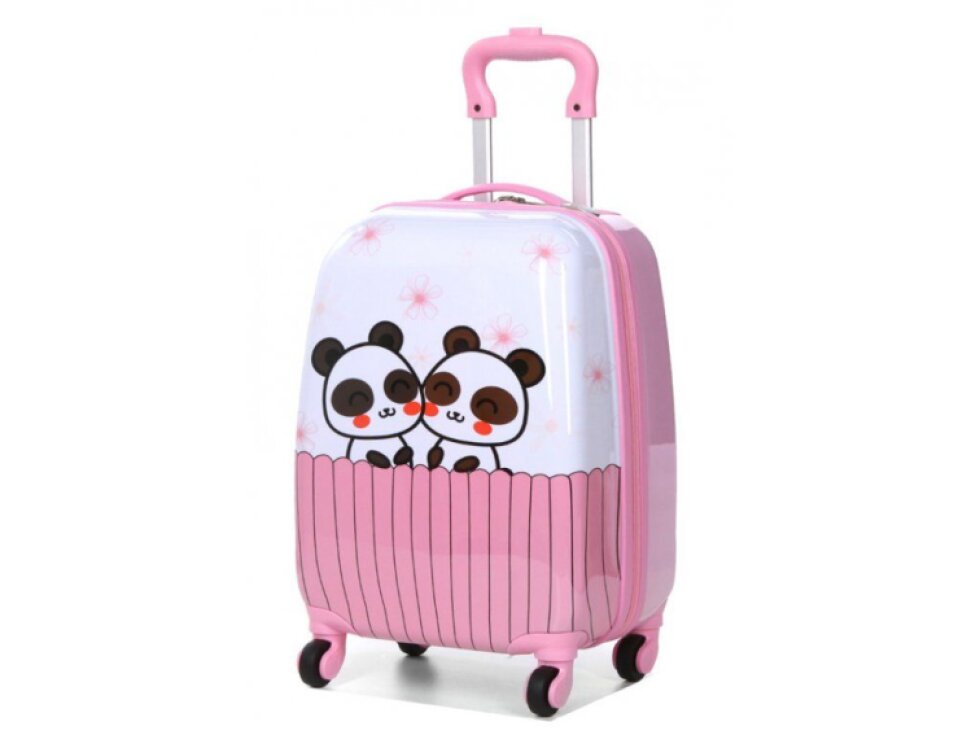 Dětský kufr Snowball Pandy 4W SX