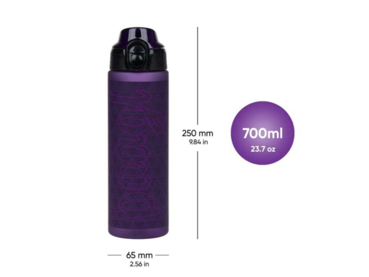 BAAGL Tritanová láhev na pití 700 ml Plum