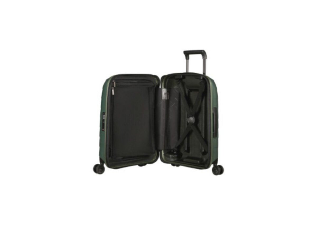 Samsonite ATTRIX Spinner 55 EXP Length 35 cm Basil Green