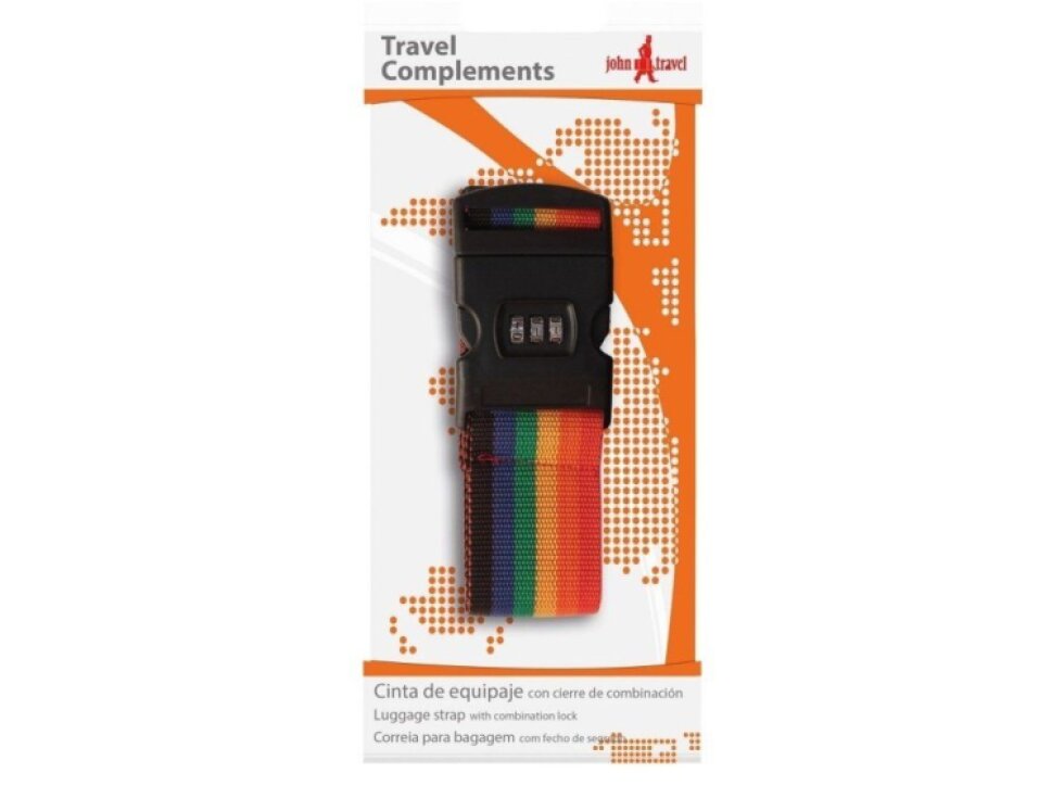 Bezpečnostní popruh John Travel combi lock