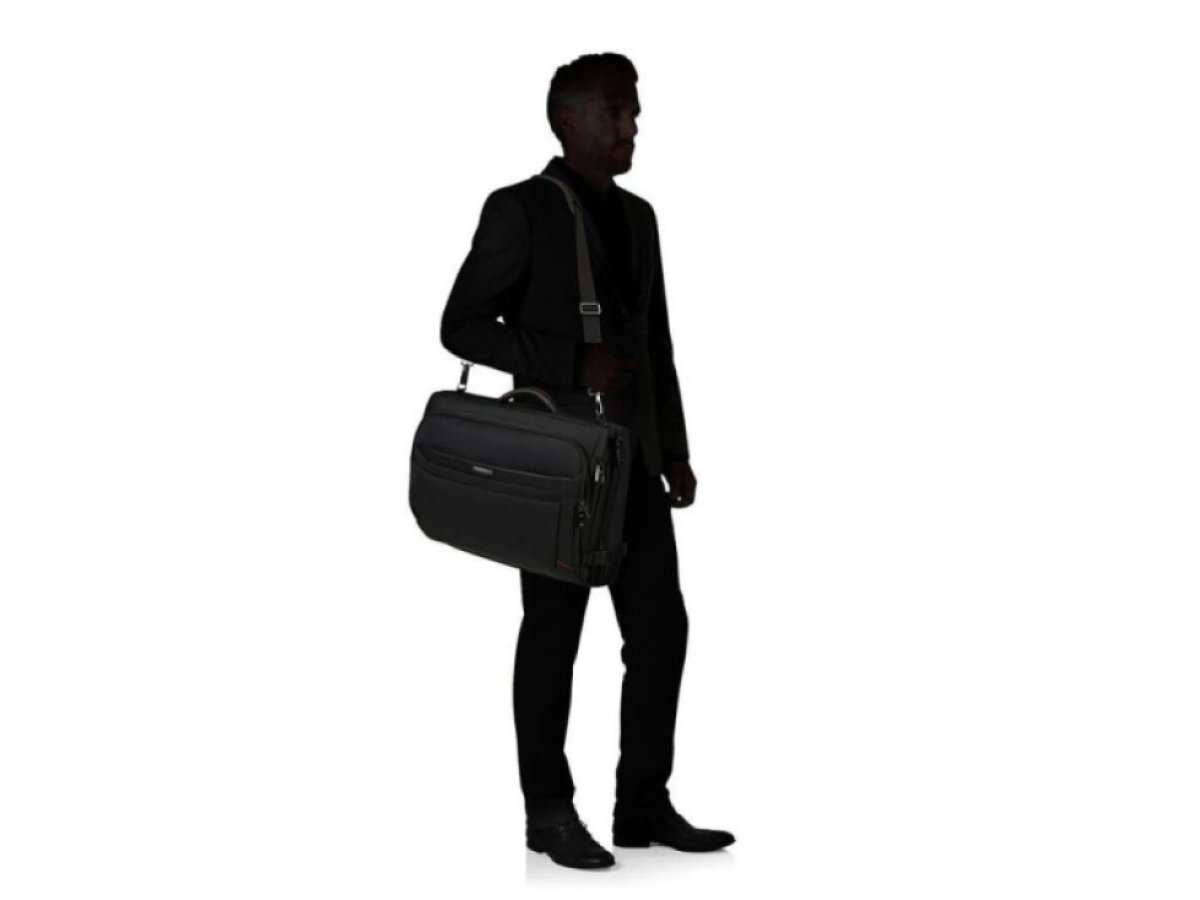 Samsonite PRO-DLX 6 Tri-Fold Garment Bag Black