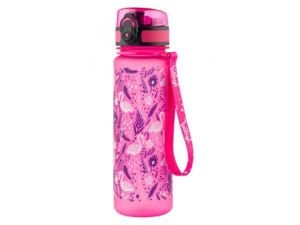 BAAGL Tritanová láhev na pití 500 ml Flamingo