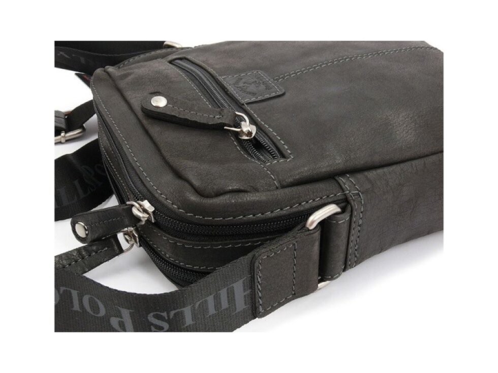 Taška crossbody kožená BHPC Explore M+