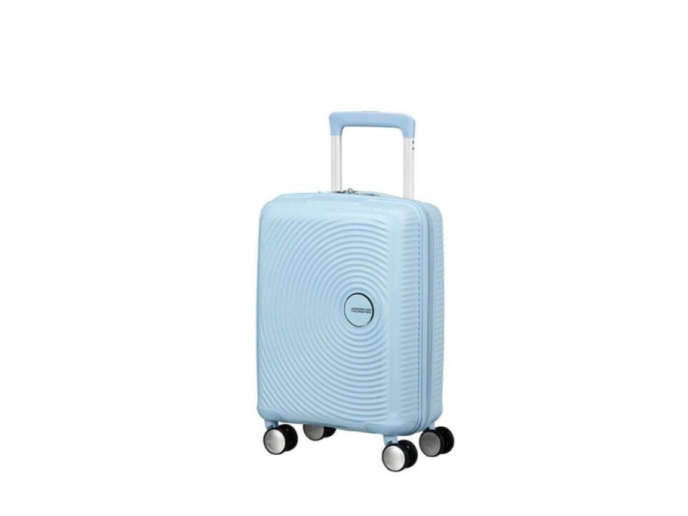 American Tourister SOUNDBOX MINI SPINNER 47 Pastel Blue