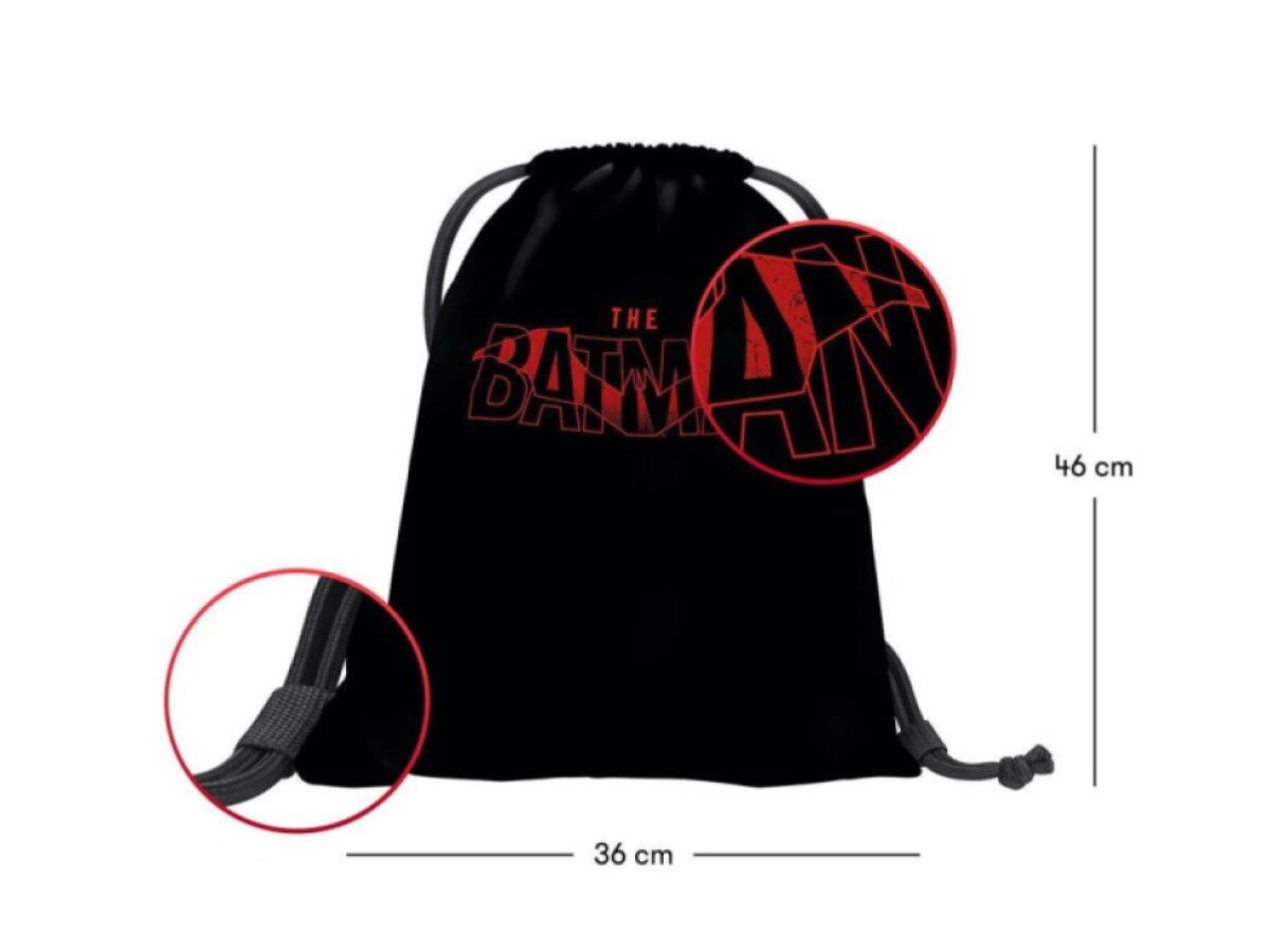 BAAGL Sáček na obuv Batman Red
