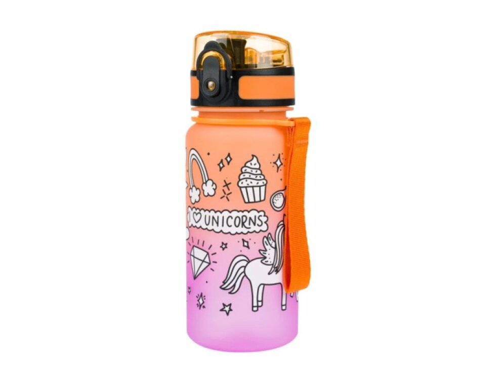 BAAGL Tritanová láhev na pití 350 ml Gradient Jednorožec
