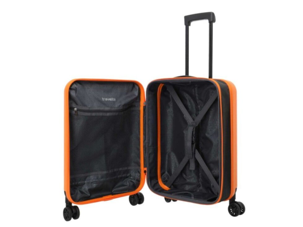 Cestovní kufr Travelite Basics 4W S skládací