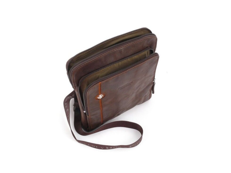 Taška crossbody kožená BHPC Explore L