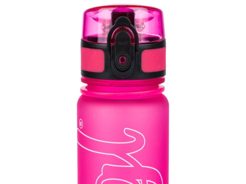 BAAGL Tritanová láhev na pití 500 ml Logo růžová