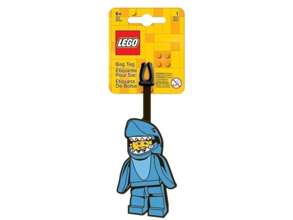 LEGO Iconic Jmenovka na zavazadlo Žralok