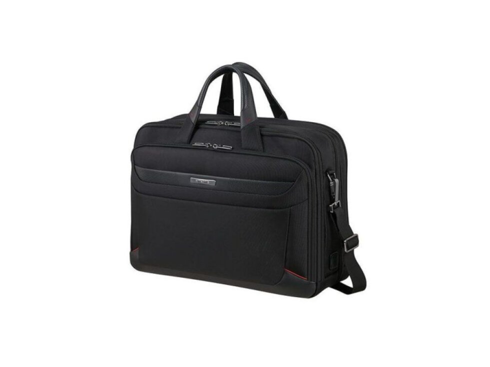 Samsonite PRO-DLX 6 Bailhandle 17.3" EXP Black