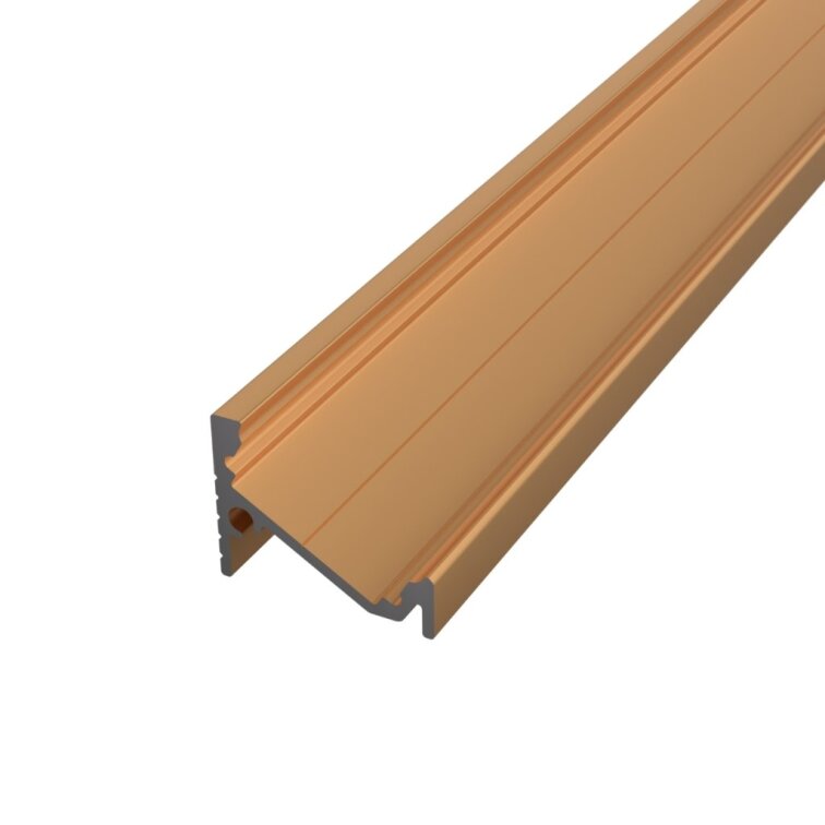 2m LED profile CORNER 6 BRONZE