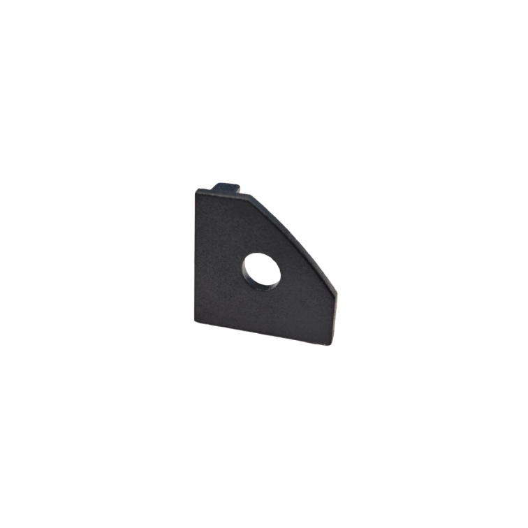 2m LED profile CORNER 1 BLACK
