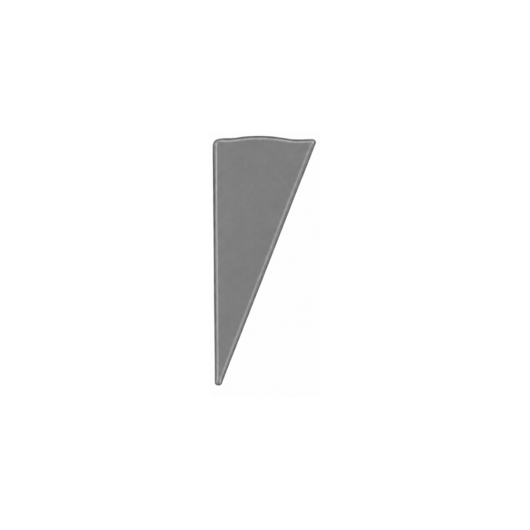 2m LED profile WALL GREY