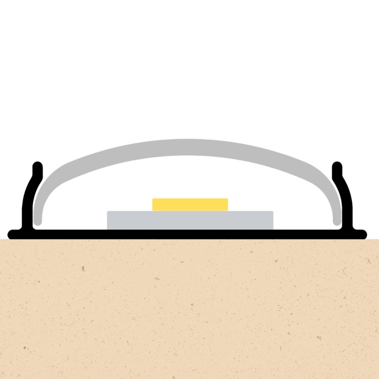 2m LED profile SURFACE 5