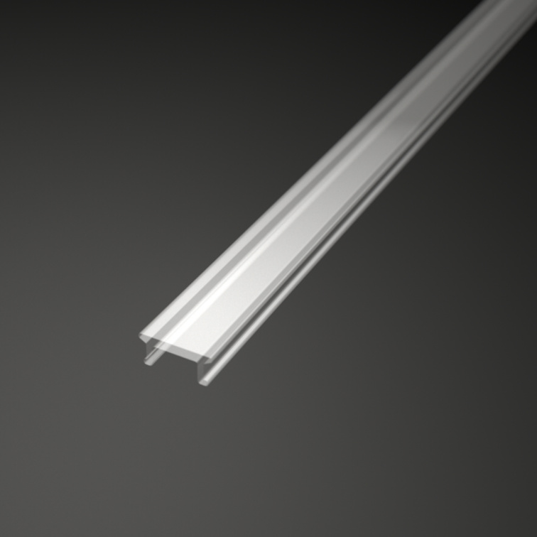 2m Slim SURFACE LED profile WHITE