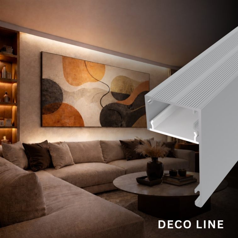 2m LED profile DECO LINE