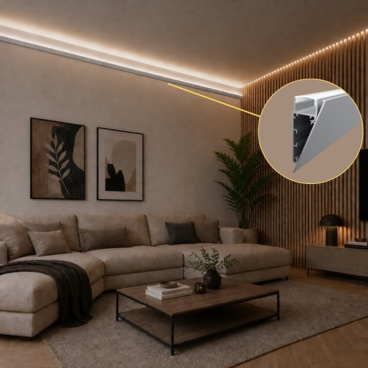 2m LED profile WALL