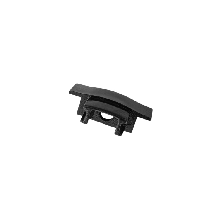 2m LED profile RECESSED 1 BLACK