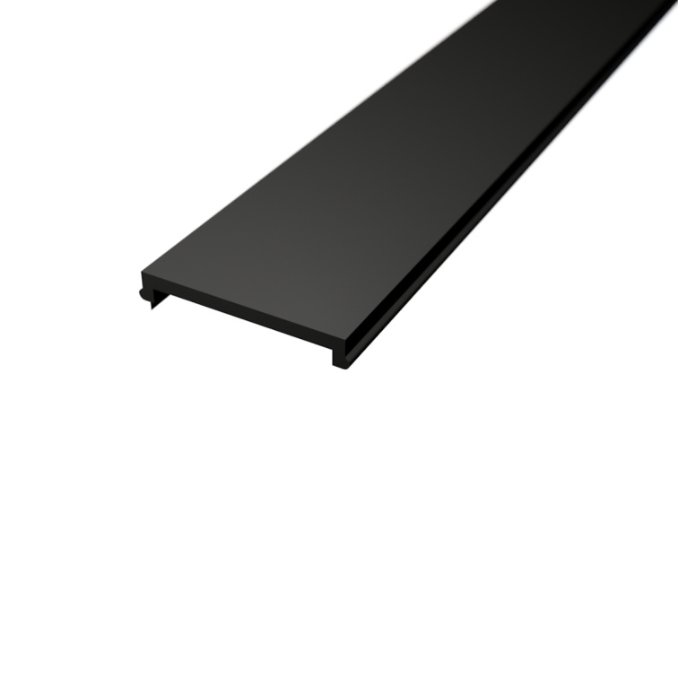 2m LED profile SURFACE 7 BLACK