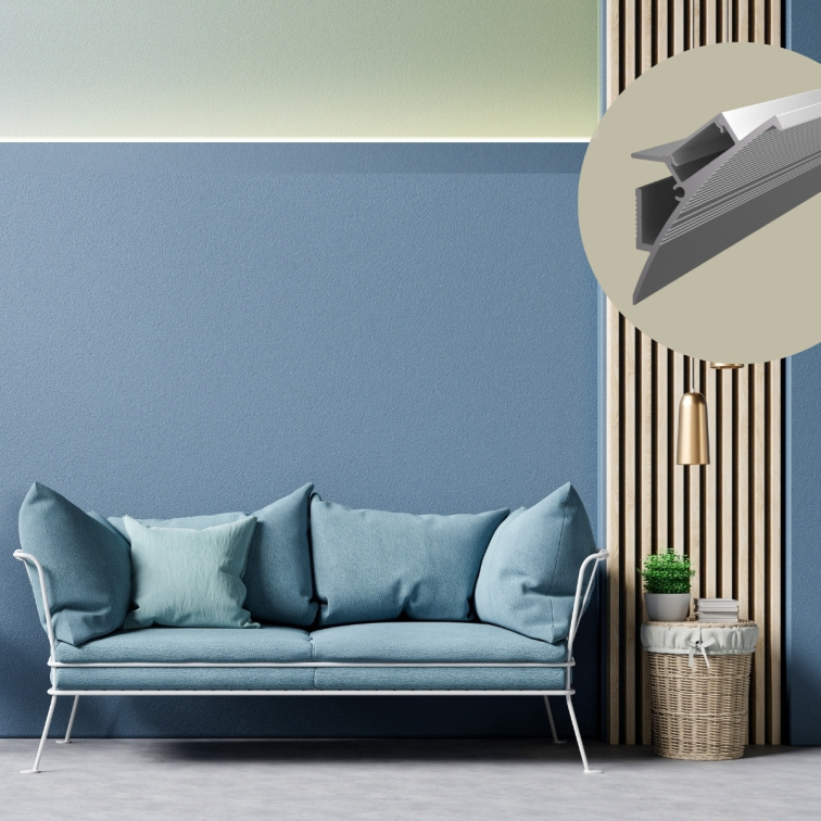 2m LED profile WALL ELEGANT