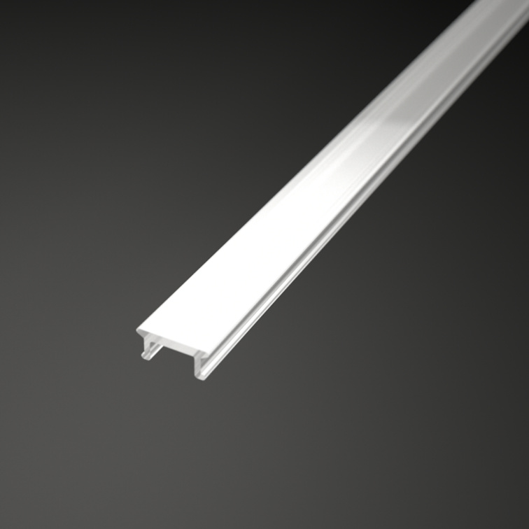 2m Slim SURFACE LED profile WHITE