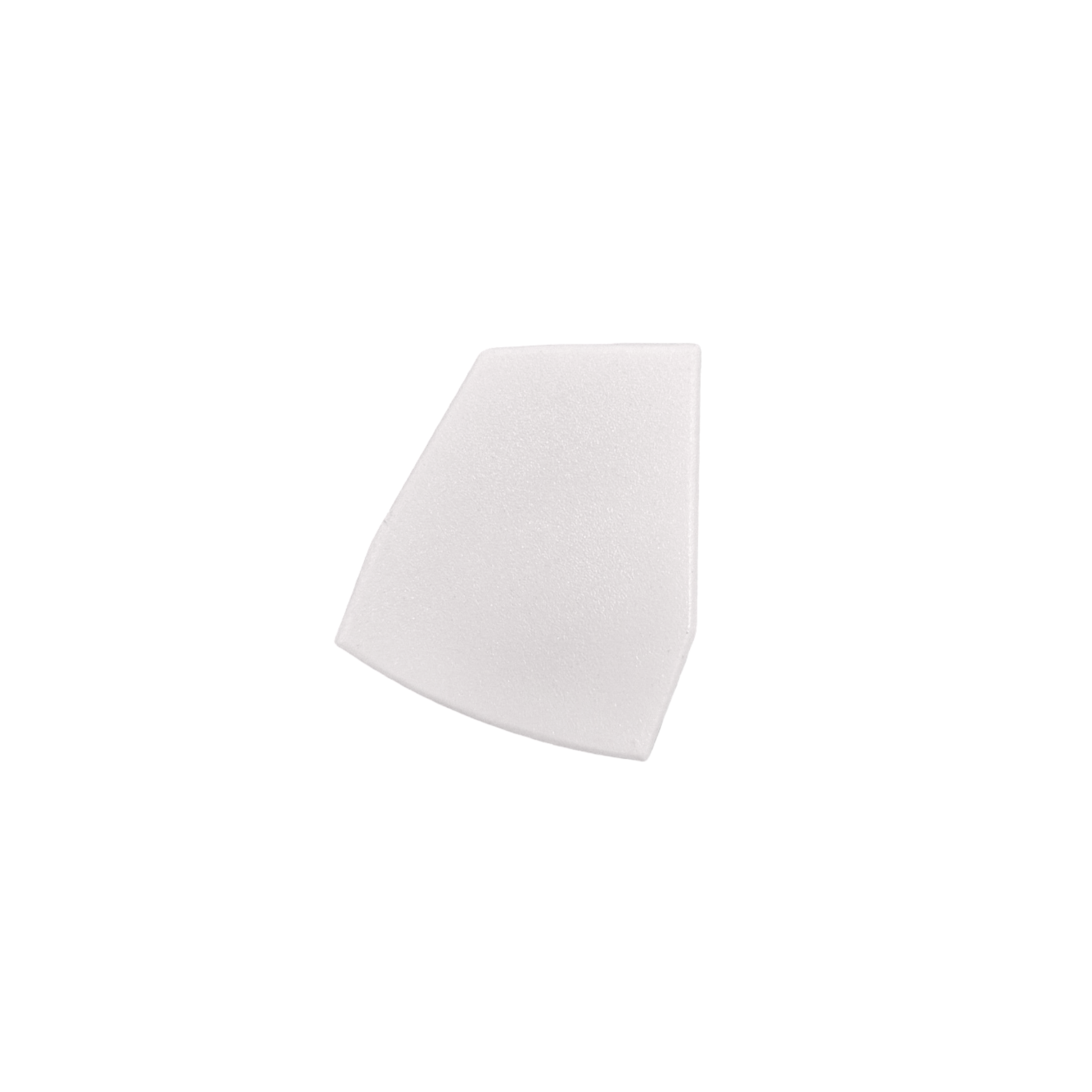 2m LED profile GLASS SHELF WHITE