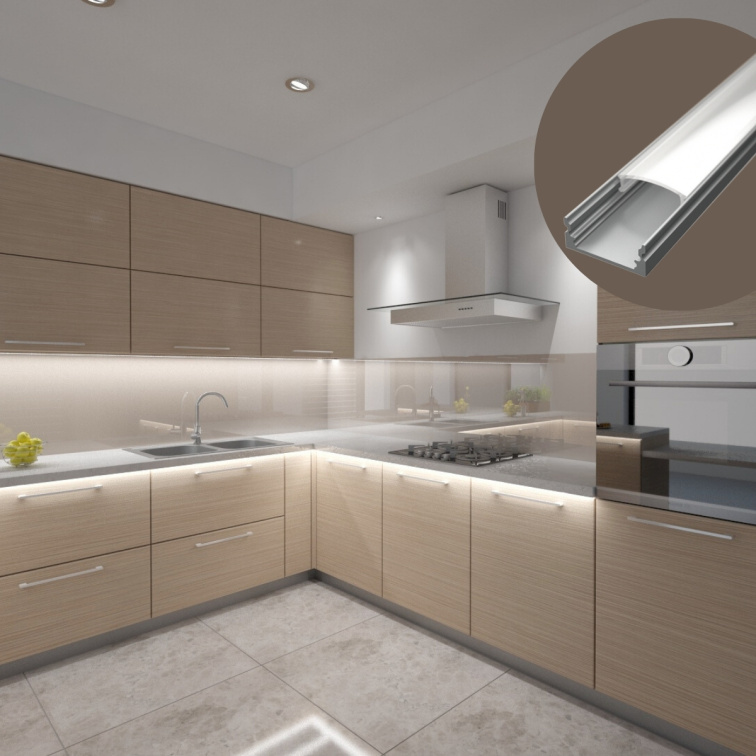 2m LED profile SURFACE 1