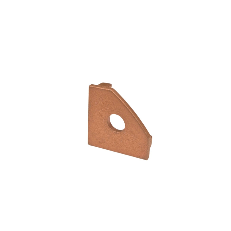 2m LED profile CORNER 1 BRONZE