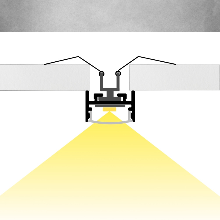 2m LED profile SURFACE 11
