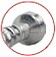 WKPC – původní rodinný detail: Závit pod hlavou