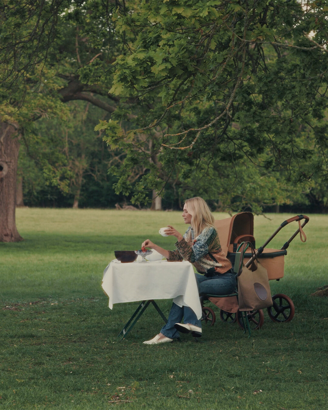 Bugaboo X StellaMcCartney Fox 5 Renew komplet TOBACCO BROWN